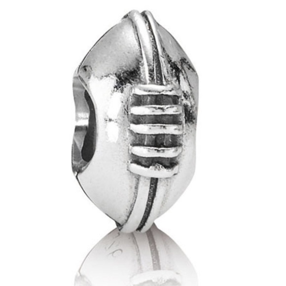 Pandora Retired Football charm - Picture 2 of 3